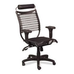 BALT 34422 Seatflex Series Swivel/Tilt Chair with Headrest and Arms, Black