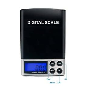 New Mini Pocket Size Kichen office Electronic Digital Display Balance Weighing Scale 0.1-1000grams 0-1kgs