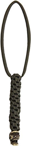 DPx Gear Mr. DP Bead - Roman Brass Oxidized Finish w/Black/Hunter Green Lanyard DPLSB019