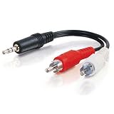 3FT VALUE SERIES ONE 3.5MM STEREO MALE TO TWO RCA STEREO