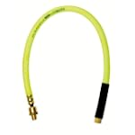 Legacy HFZ3802YW2B Flexzilla Zilla Whip 3/8 in. X 2 ft Zilla Green Ball Swivel Whip Hose