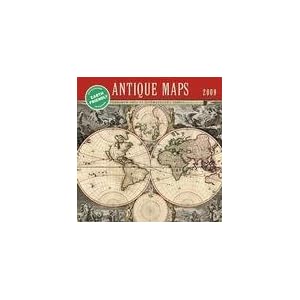 Antique Maps 2009 Mini Wall Calendar by 