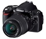 [Bundle] D40 black + AF-S DX 18-55 mm Lens + PIX SLR Camera Case (15 x 11 x 14.5 cm) + Memory card SD 1 GB