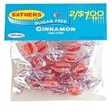 Gourmet Food : Sathers Sugar Free Hard Cinnamon Candy - 1 Oz Bag, 12 Ea