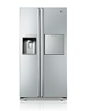 LG Electronics GW-P227HANV Side by Side / Kühl-Gefrier-Kombi / A+ / 175.3 cm Höhe / 443 kWh/Jahr / 365 L Kühlteil / 173 L Gefrierteil / Brushed Steel
