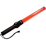 Dorcy 41-1061 12-Inch Signal Wand LED Flashlight with Wrist Strap Lanyard, 20-Lumens, Orange Finish