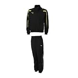 PUMA Herren Teamsport Trainingsanzug PowerCat 5.10 Poly Suit, BLACK-TEAM YELLOW, M