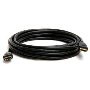 Fosmon High Speed HDMI to HDMI Cable for HDTV, Blu-Ray, DVD, Satellite, Cable, PS3, Xbox 360, DVR and More (25 Feet / 7.6 Meter)
