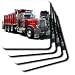 Dump Truck - Set Of 8 Ceramic Tile Coasters