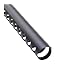 GBC Premium Matte CombBind Binding Spines, .635 -Inch Spine Diameter, 125 Sheet Capacity, Black, 25 Spines per Pack (4090320P)