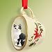   - NEW! Manx Blk/Wht Cat Ornament Christmas Ornament Cup of Tea