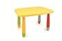 CHILDRENS CHILDS KIDS PLASTIC MULTI COLOUR RECTANGULAR TABLE DESK