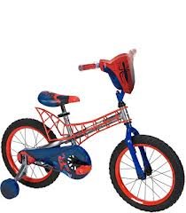 Huffy 16 Inch Marvel Amazing Spiderman Bike with Training Wheels
