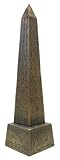 Egyptian Obelisk Set of 2 Statue Sculpture