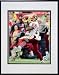 Photo File Washington Redskins Clinton Portis Framed Photo Size: One Size