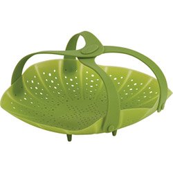 Trudeau Silicone Vegetable Steamer w/Handles