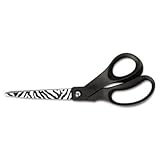 FSK01004421 - Scissors, w/ Zebra Print, 8, Stainless Steel Blades