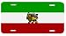 Iran Iranian Old Lion Flag Vanity Auto License Plate