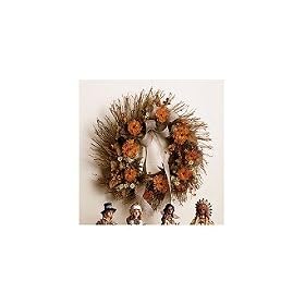 21 Inch Autumn Floral Wreath