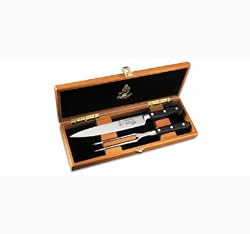 Messermeister Meridian Elite - Carving Set in Wood Gift Box