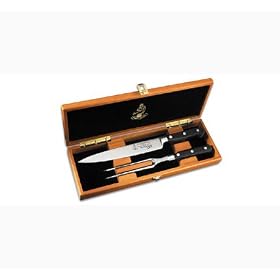 Messermeister Meridian Elite Carving Set in Wood Box by Messermeister