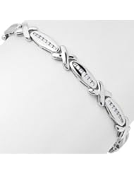 Diamond Bracelet in 18kt White Gold Carat Total Weight 0.90