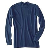 Adult Long Sleeve Ultracotton Mock T-Shirt by Gildan