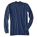 Adult Long Sleeve Ultracotton Mock T-Shirt