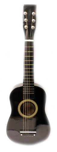 23" Childrens Toy Black Acoustic Guitar :String Instrument