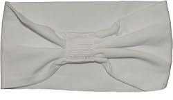 Posies Accessories Soft & Stretchy Headband for Hair White (Interchangeable)