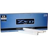 Zen Light 100 Cigarette Tubes (5 Boxes) 250 Count Per Box