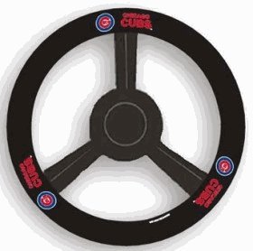 Chicago Cubs MLB Leather Steering Wheel Cover