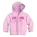 Oakland Athletics Infant Zip Hood by Soft as a Grape - Pink 18 Months