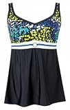 Delta Burke Hot Spot V Neck Swimdress Swimsuit - Plus Size Swimsuit Plus Size Swimsuit