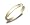 Women's 10k Yellow Gold 3mm Traditional Wedding Band Ring, Size 4