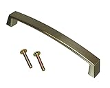 大一鋼業 デザイン取手 カローラ ハンドル (ダイカスト) サテンニッケル 大 ビスピッチ:128mm