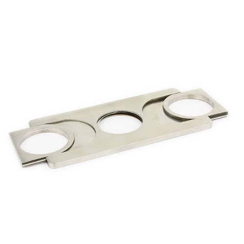 Edelstahl Zigarren Abschneider Cigarre Cigar Cutter mit Doppelklinge
