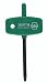 Wing Handle Torx Keys Tip Size(Nom): T-6, Price Each (part# 36510)