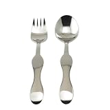 Stainless Steel Children's Flatware, Plain Handle, Set of 2