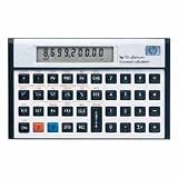 HEW12CPT Financial Calculator, 5-1/10x3-1/10x3/5, Platinum