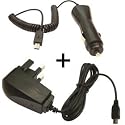 Garmin Mains + in Car Charger Lead Cable for Nuvi 200 200W 205 205T 205W 205WT 215 215W 215T 250 250W 255 255W 255WT 260 260W 265 265T 265W 265WT 270 275W 275T 300T 310 310T 350 360 360T 370 370T 500 510 550 600 610T 650 660FM 670 680 710 750 755T 760T 765T 770 775T 780 785T 850 860 865T 880 1200 1200T 1210 1240 1300 1300T 1310 1340 1340T 1370T 1390T 1490T 5000 N&uuml;vi Street Pilot Streetpilot 2610 2620 2650 2660 2730 2820 7200 7500 C310  C320 C330 C340 C510 C530 C550 C580 Colorado 300 400i 400t Edge 205 305 605 705 eTrex Ledgend HCx C Cx Summit HC Venture Cx HC Vista HCx C Cx Forerunner 205 301 305 GPS 60 GPSMAP 60 60C 60CS 60CSx 60Cx 76C 76CS 76CSx 76Cx 96 96C 276C 278 296 376C 378 396 478 495 496 iQue 3000 3600 M3 M5 Oregon 200 300 400c 400i 400t Quest 2 Rino 520 520HCx 530 530HCx Zumo 400 450 500 550 Charge T W WT (T) W(T)