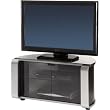 Off-The-Wall 'Profile' Silver Corner TV Cabinet