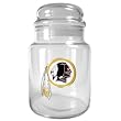 Washington Redskins 31oz Glass Candy Jar - Primary Logo NFL Football