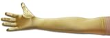 23 Adult Satin Opera Dress Gloves- Gold