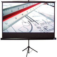 Vutec 45 X 80 EconoPro T-Series 16:9 Portable Tripod Screen - 92 Diagonal