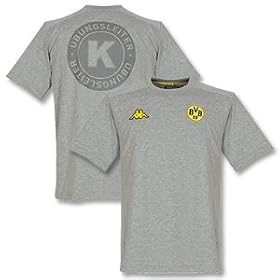 11-12 Borussia Dortmund Trainer Tee - Grey