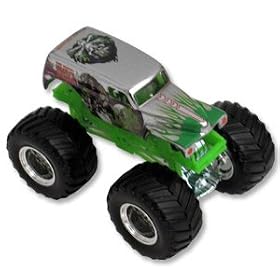 CHROME GRAVE DIGGER Hot Wheels Monster Jam Truck by Hot Wheels