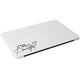 Laptop MAC - Be your own kind of beautiful apple macbook funny decal - matte black skins stickers