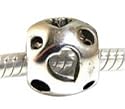 LovingtheBead &copy; 'Heartbeat' Slide-on & Slide-Off Bead
