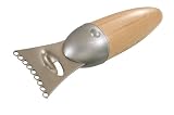 31UDBz2DbCL. SL160  KitchenArt Apex Zester, Satin Silver/Maple